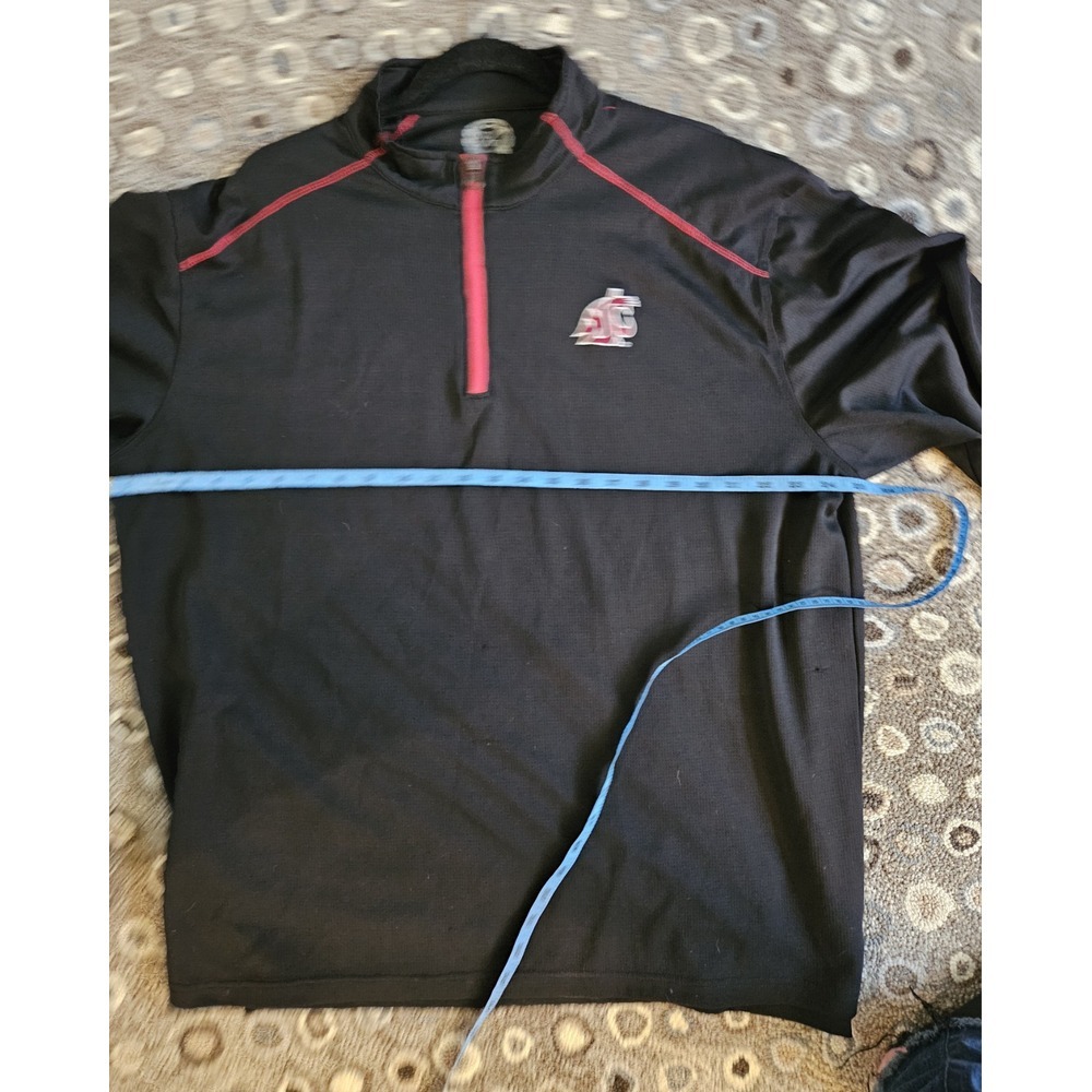 WSU Washington State University‎ Pull Over  1/4 Zip  XlG  By Campus Drive - Picture 7 of 8